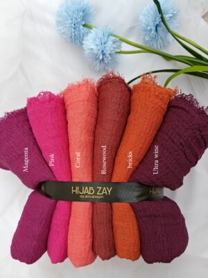 Crinkled Cotton hijab