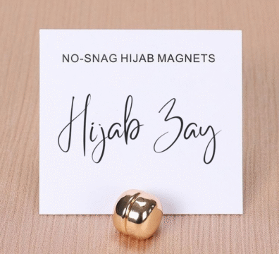 Metal hijab magnets