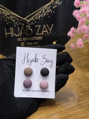 Matte hijab magnets
