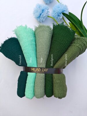 Crinkled Cotton Hijabs