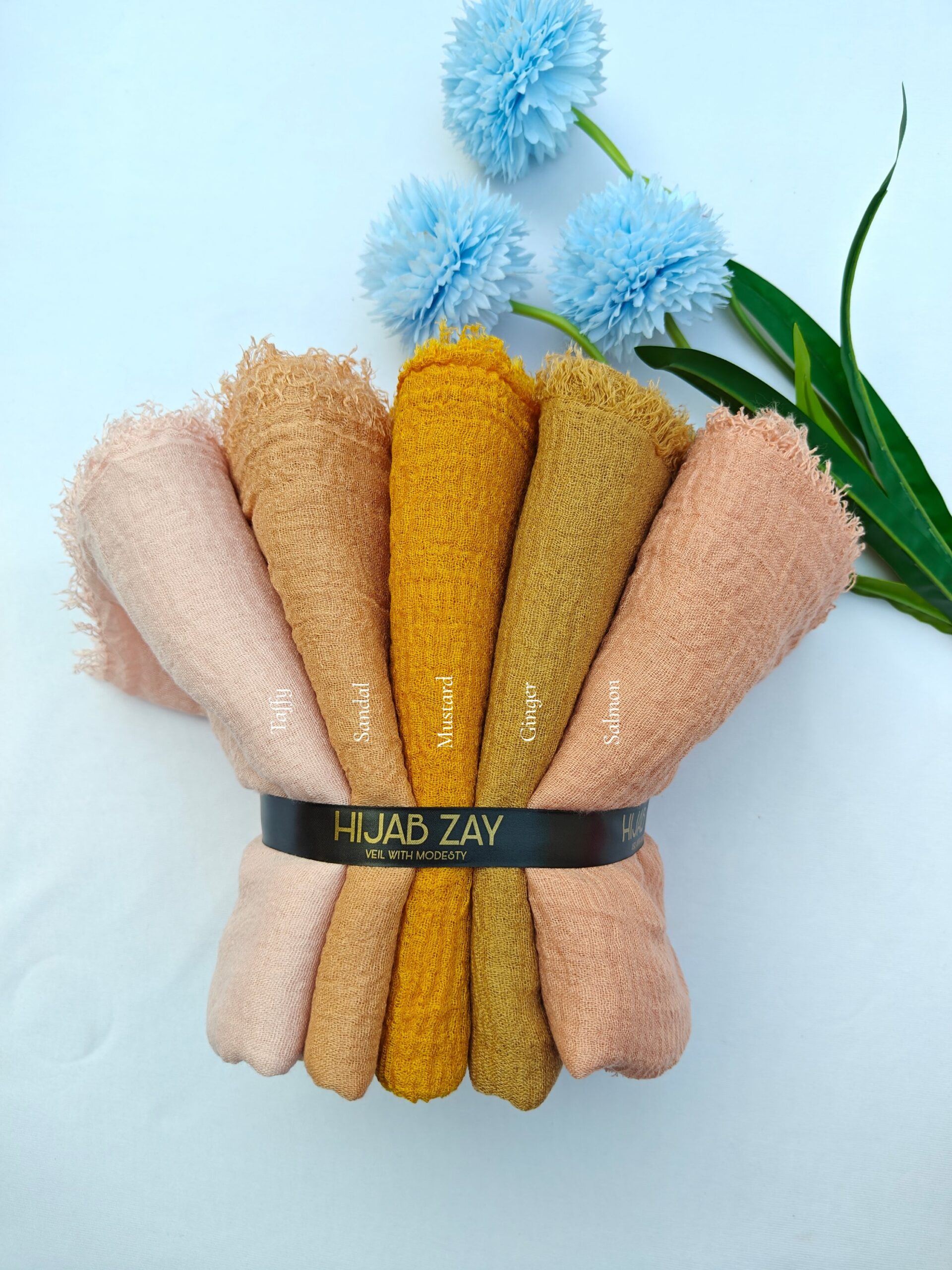 Crinkled Cotton Hijabs