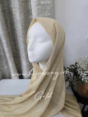 Shimmer chiffon hijabs