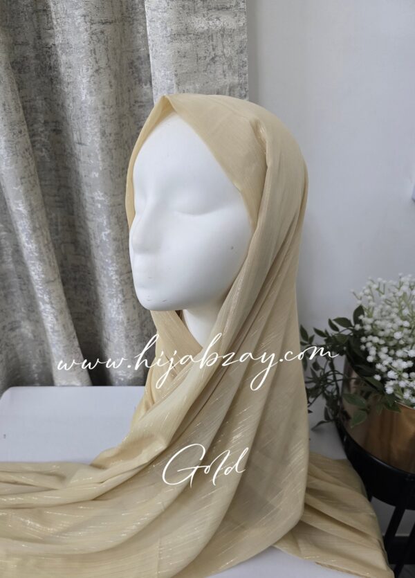 Shimmer chiffon hijabs