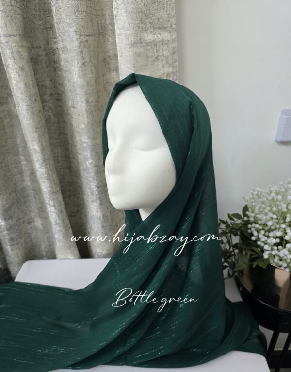 Shimmer chiffon hijabs