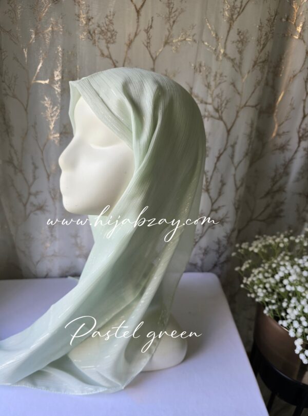 Shimmer chiffon hijabs