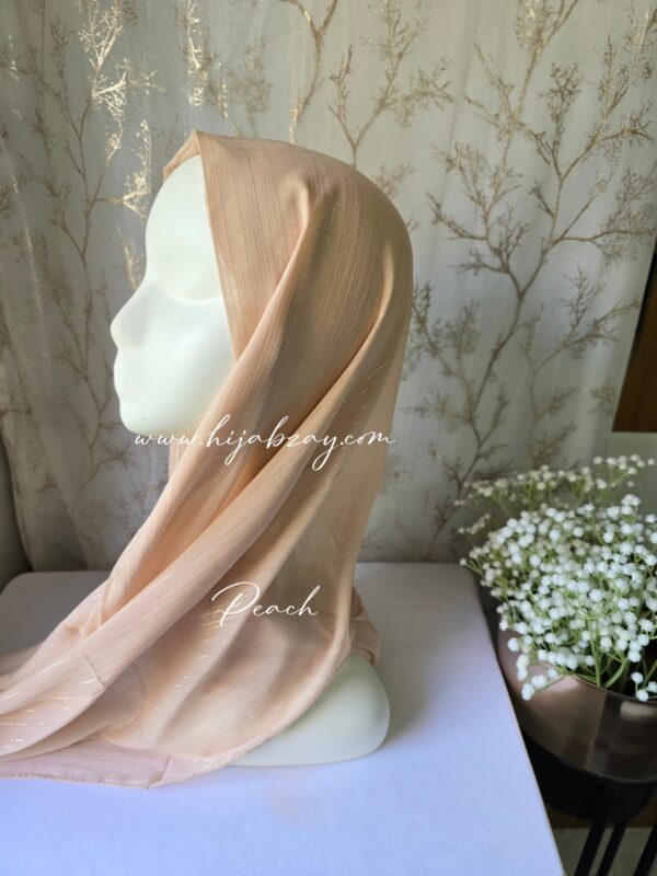 Shimmer chiffon hijabs