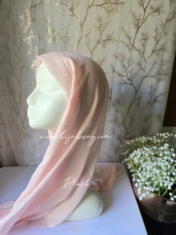 Shimmer chiffon hijabs