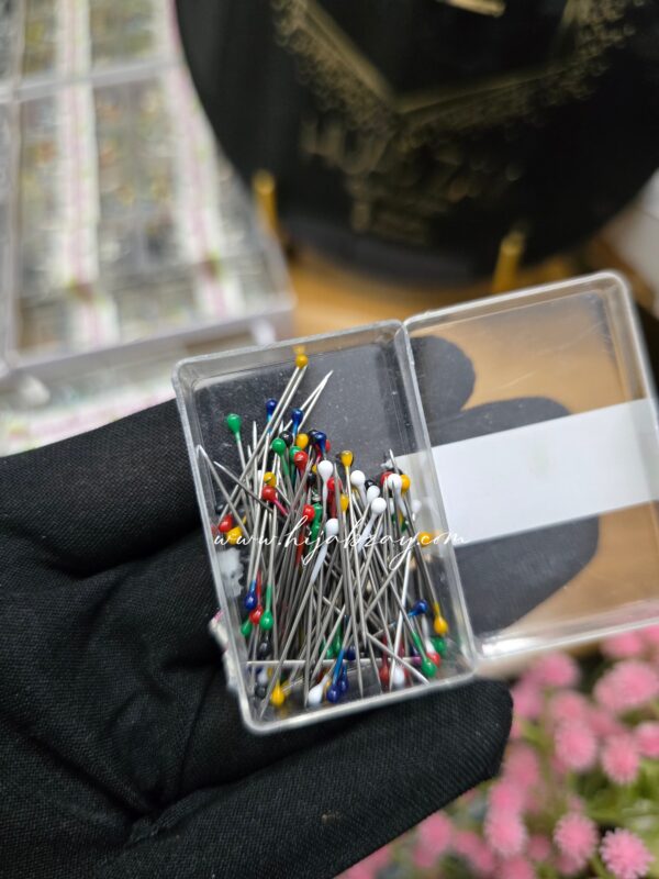 Straight hijab pins (extra small)