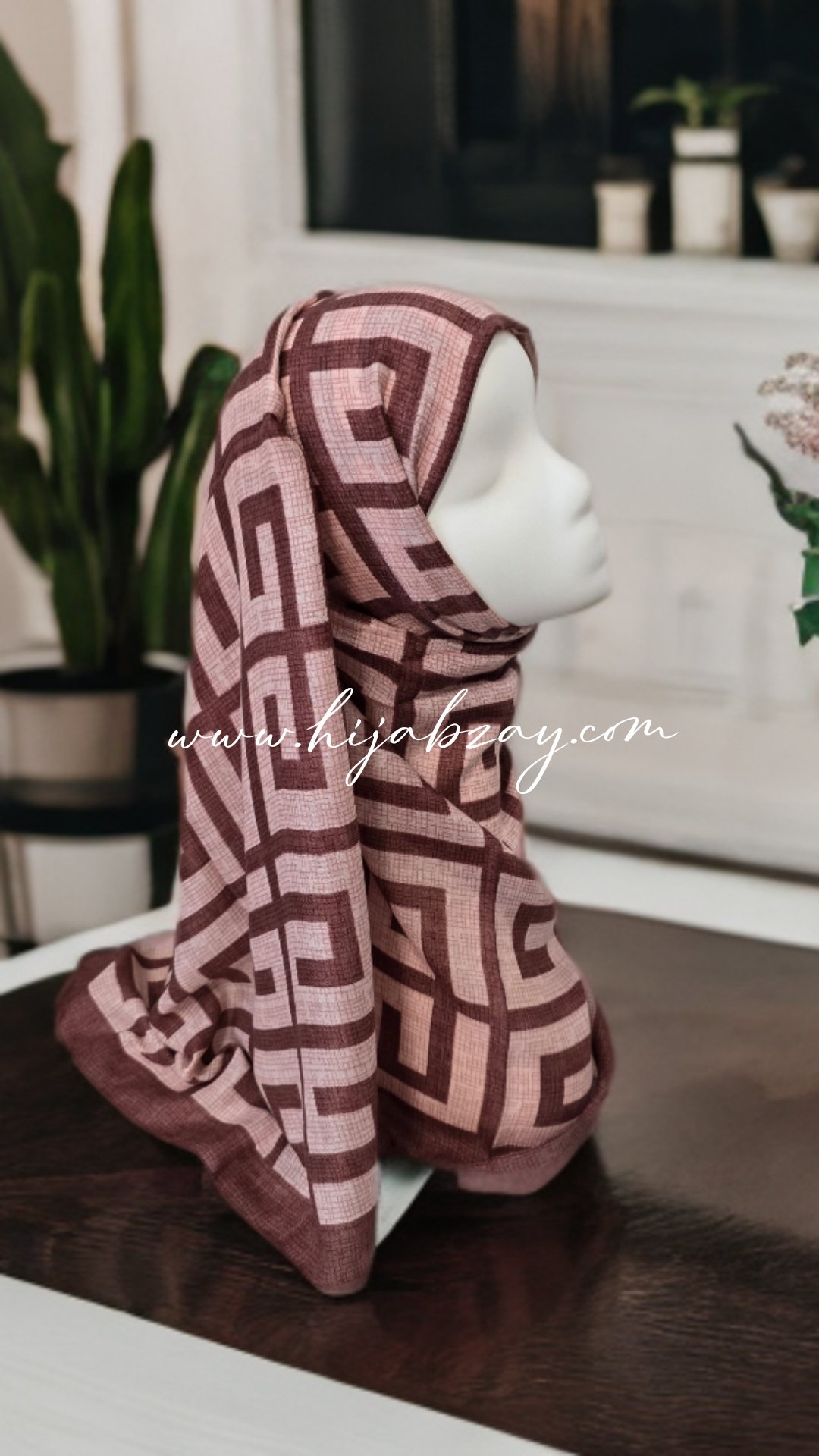 Printed viscose cotton hijabs