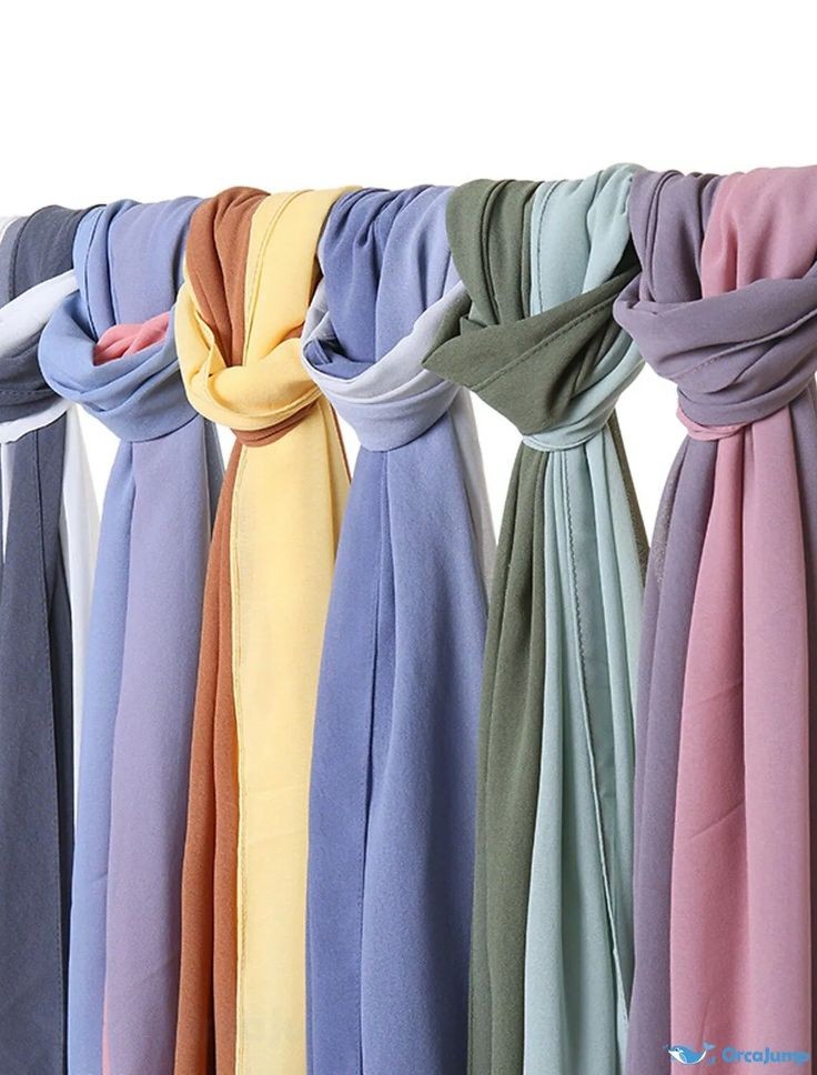 6e8a8e446f2268edee16732e27e76bd9 Ombre georgette hijabs