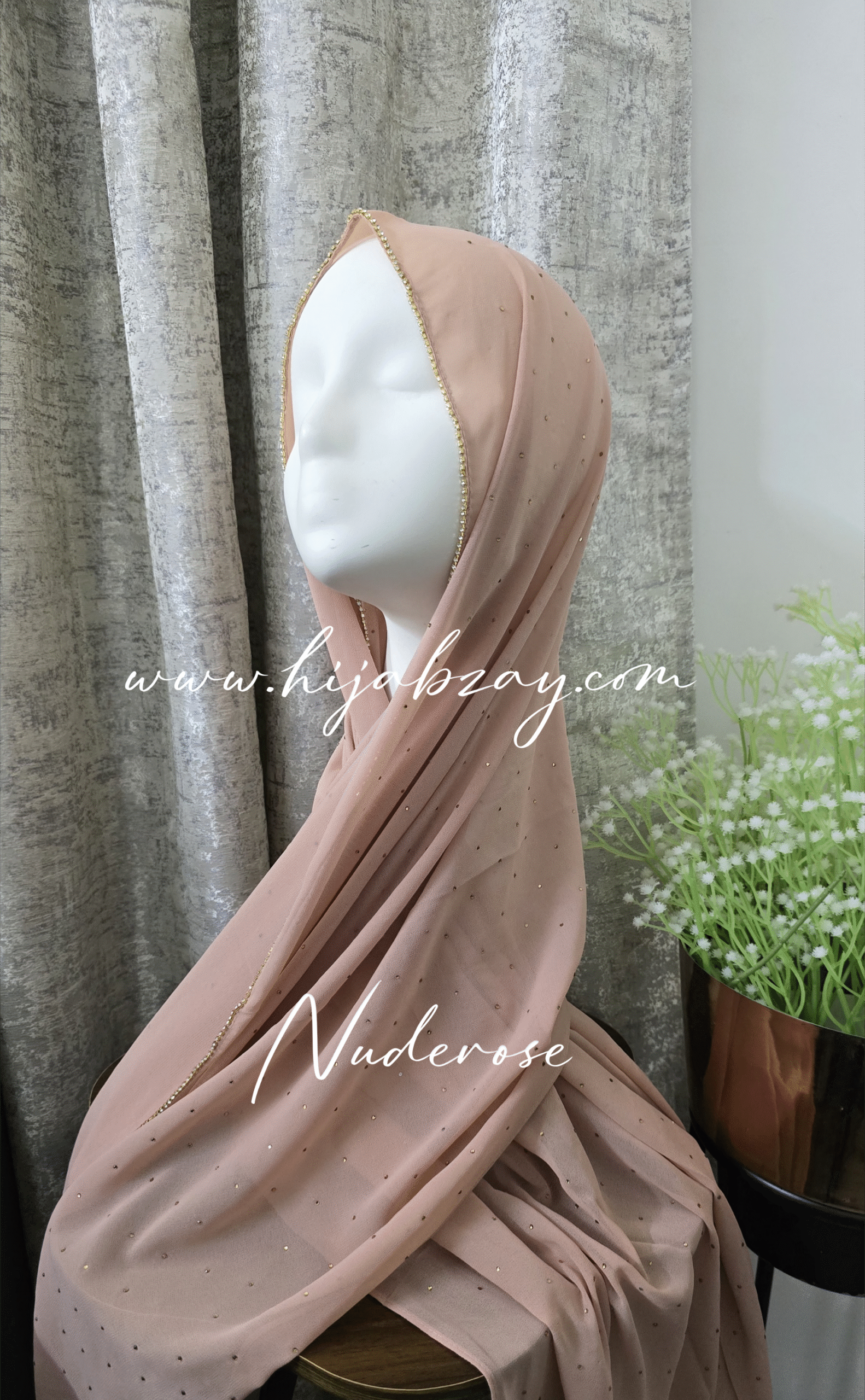 Rhinestone hijabs