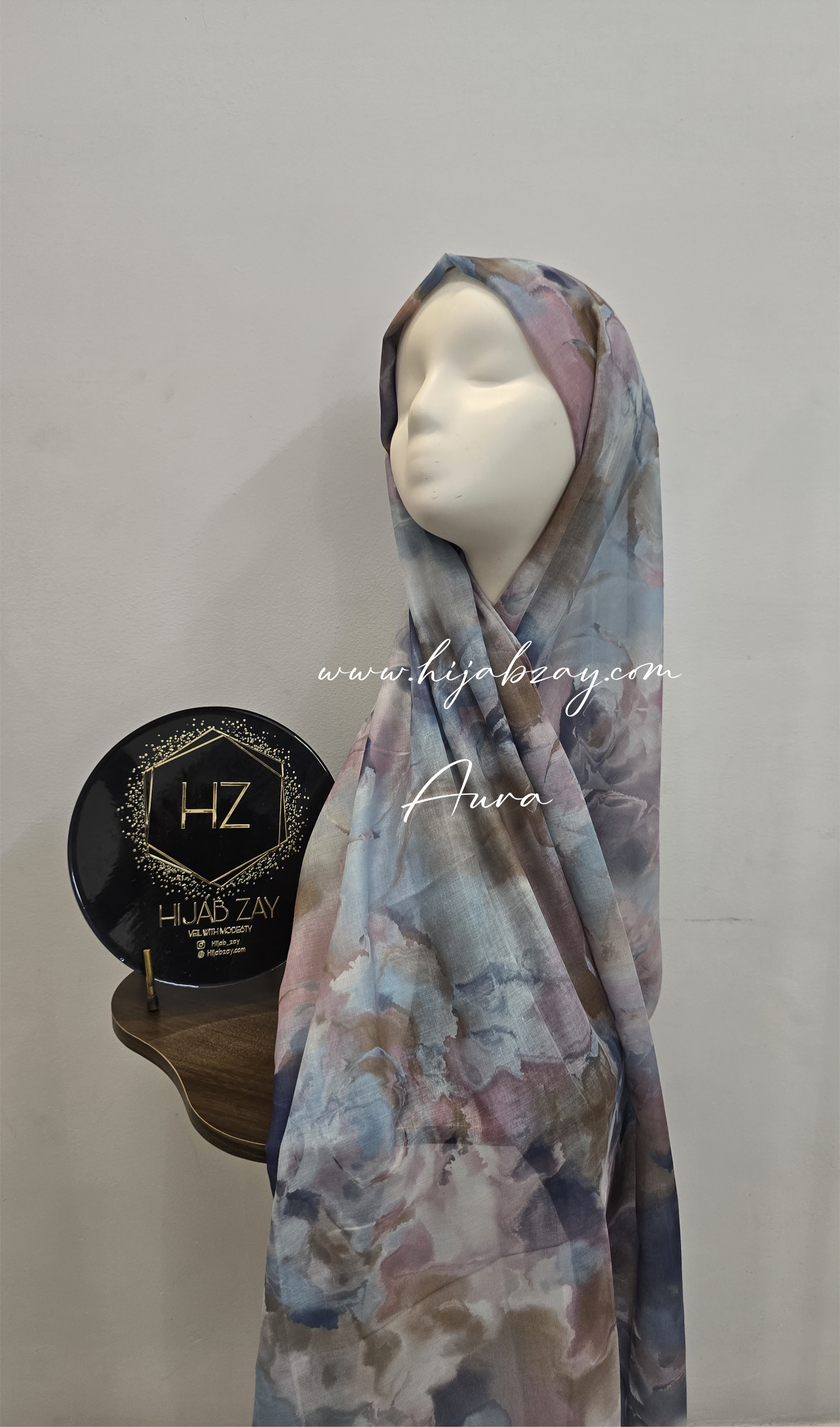 Water colour hijabs