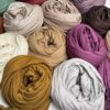 Bamboo jersey hijabs