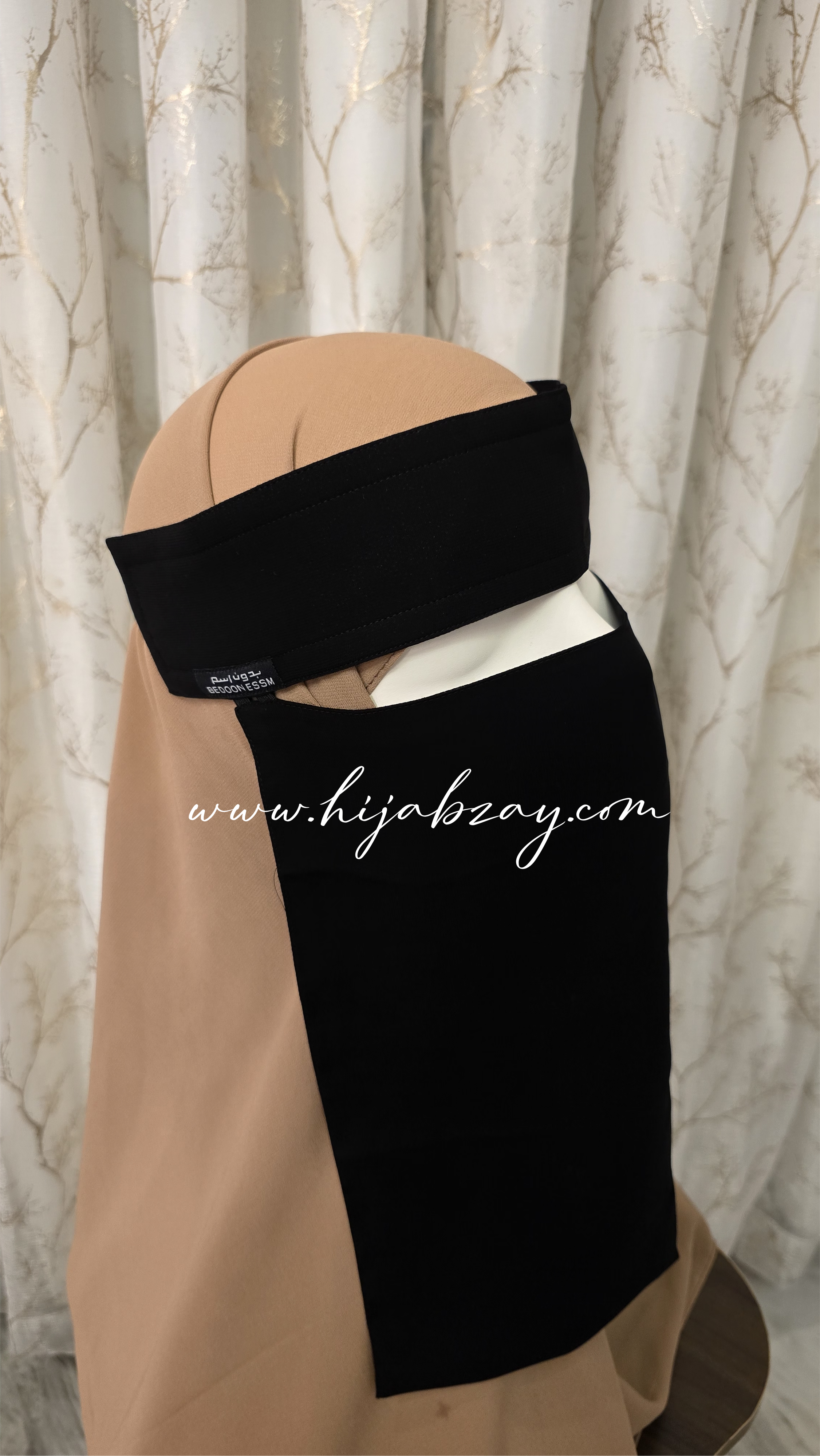 Niqaab - 12×13 inches with thin strap